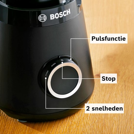 Bosch MMB614GO Blender - VitaPower - 1200W - Zwart van Bosch — afbeelding 2