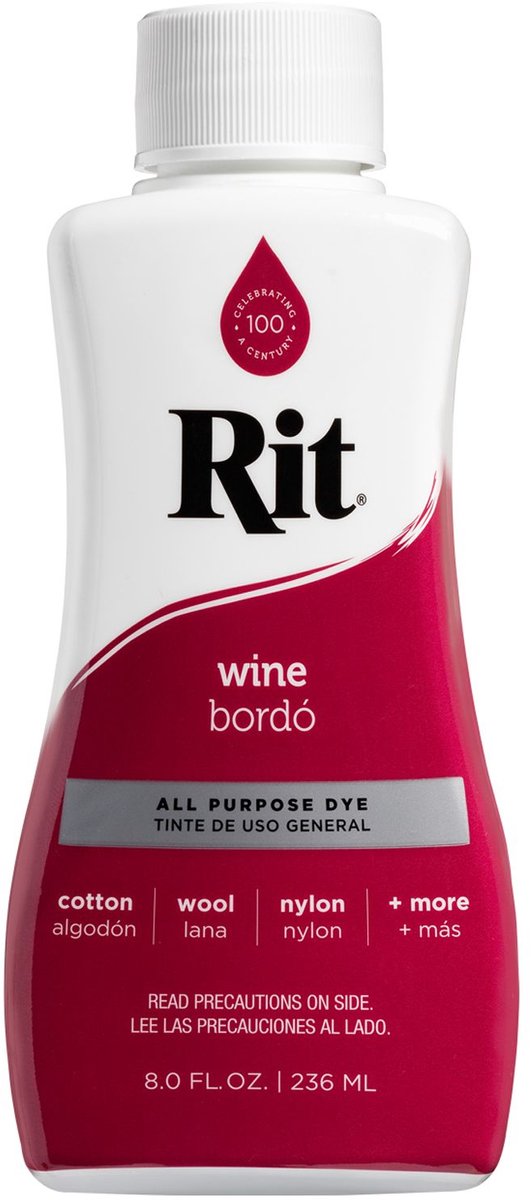 Rit Liquid Dye Wine - Rit Dye - Rit