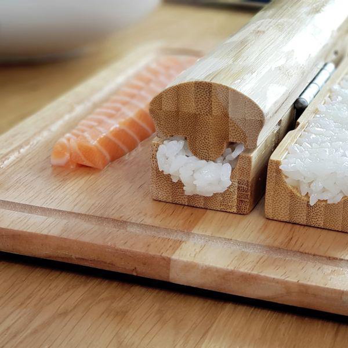 Ukiyo Sushi Maker Set Bamboe - Duurzame Sushimakers Kit - Sushi Bazooka - Sushiset — cadeau in Kookcadeaus - foto 3
