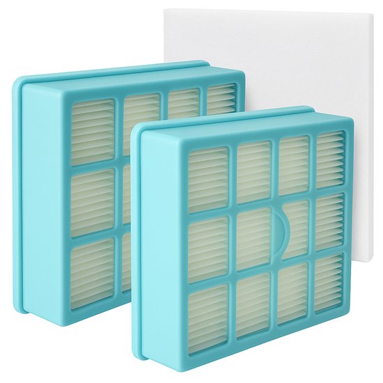 Filtro MisterVac Compatibile Con Philips FC8130/01 EasyLife, Filtro Aria Di Scarico Per Polveri Sottili, 1 Pezzo