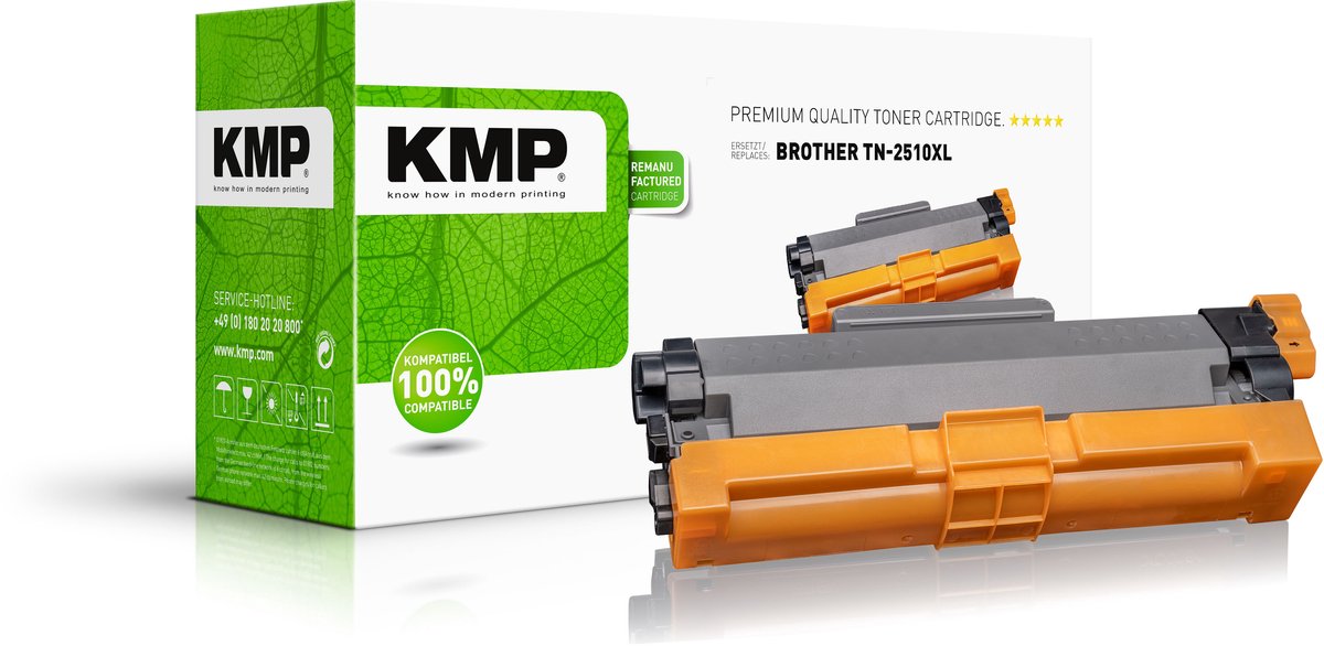 KMP 1270,3000 tonercartridge 1 stuk(s) Origineel Zwart
