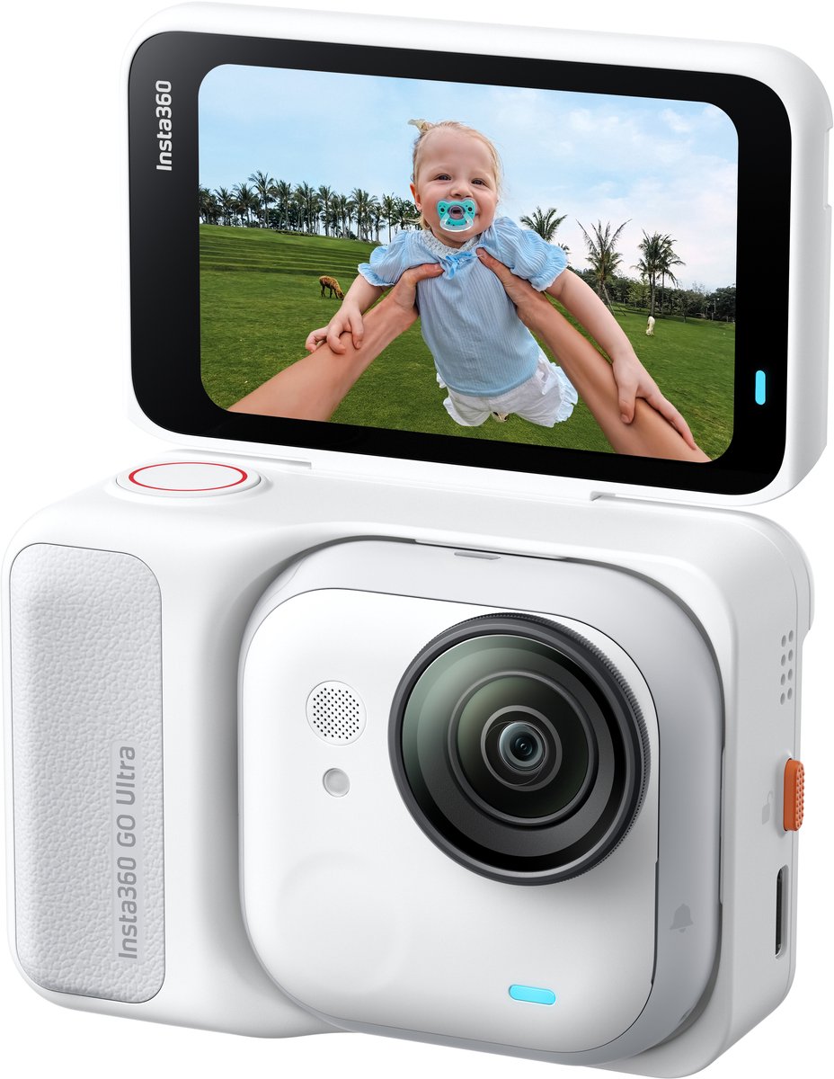 Insta360 - GO Ultra Creator Bundel - Arctic White - 4K 60 FPS-video - Action Camera thumbnail 7