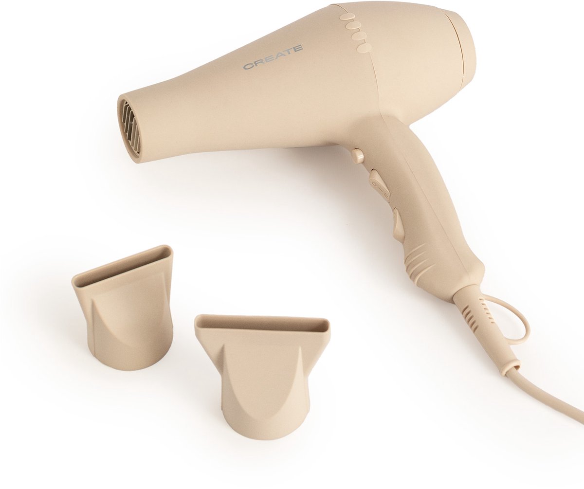 CREATE - HAIR STYLER 2100 - Haardroger 2100W Zand - HAIR STYLER 2100