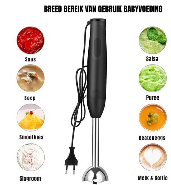 SCH® Mixer staafmixer - Mixer - Mixer handmixer - Zilver - ‎1cm x 1cm x 1cm van Merkloos — afbeelding 4