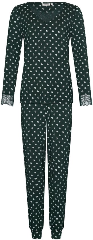 Pastunette Premium - Pyjama - Emerald - Modal - Donkergroen - Maat 40