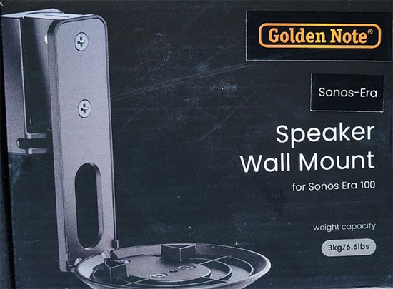 Muurbeugel voor Sonos Era 100 - Draai- en kantelbaar Zwart — afbeelding 3