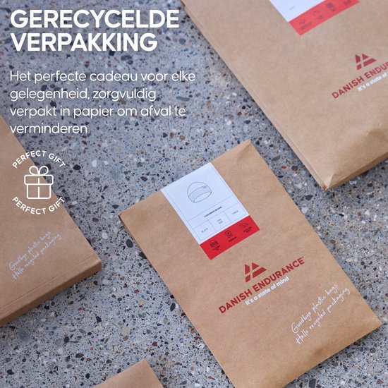 Chaussettes de compression haute performance DANISH ENDURANCE - 26-32 mmHg - Zwart/ Grijs - Pointures 43-47