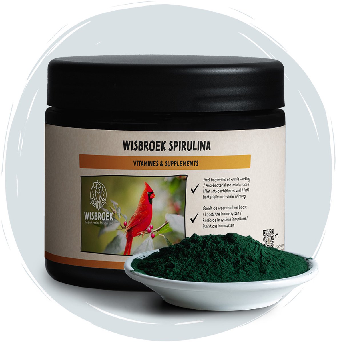 Wisbroek Spirulina (250 gram)