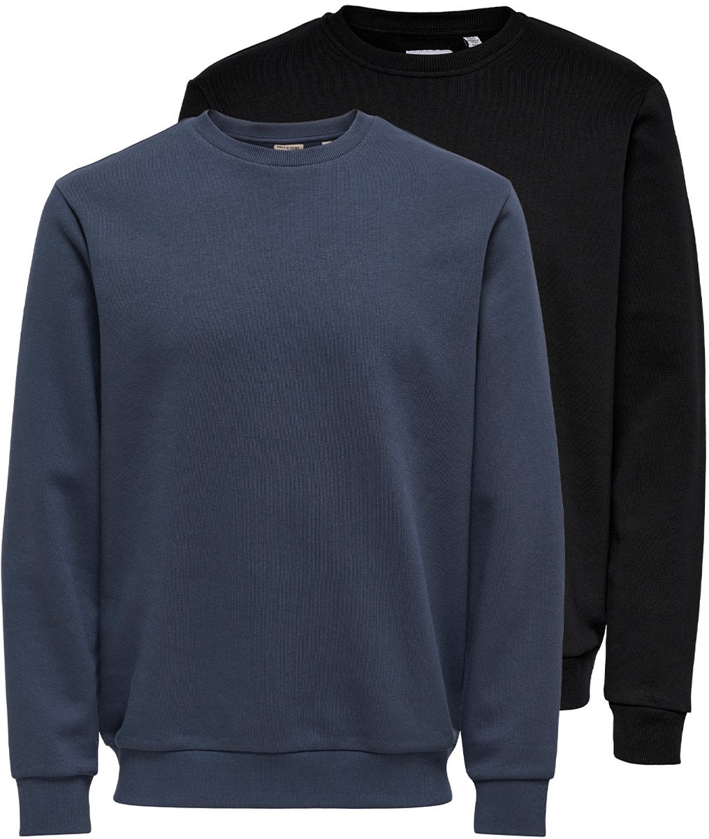 Only & Sons Heren sweatshirt 2 pack Ceres