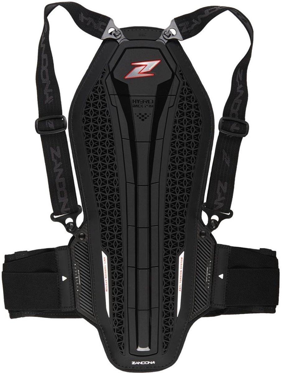 Zandona Hybridpro X6 Rugbeschermer Zwart S
