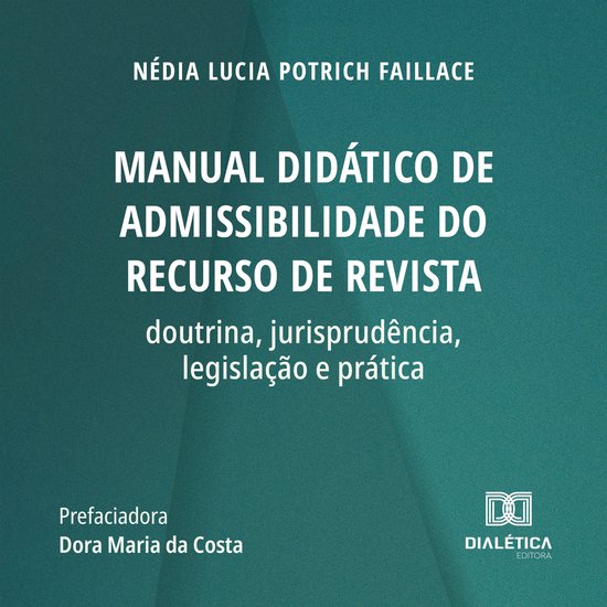 Manual didático de admissibilidade do recurso de revista - cover