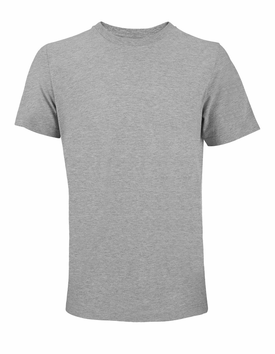 SOL'S Unisex Round Neck T-Shirt Tuner L04203 - Light Grey Melange - XXL