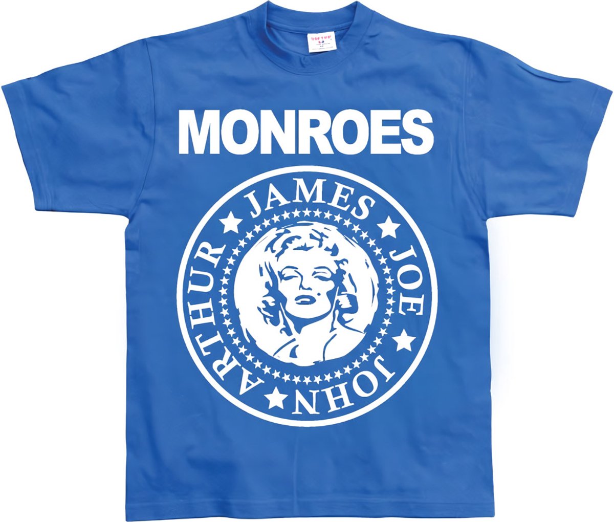 Marilyn Monroe T-Shirts SH-1-15139-H10-5 Blue-S