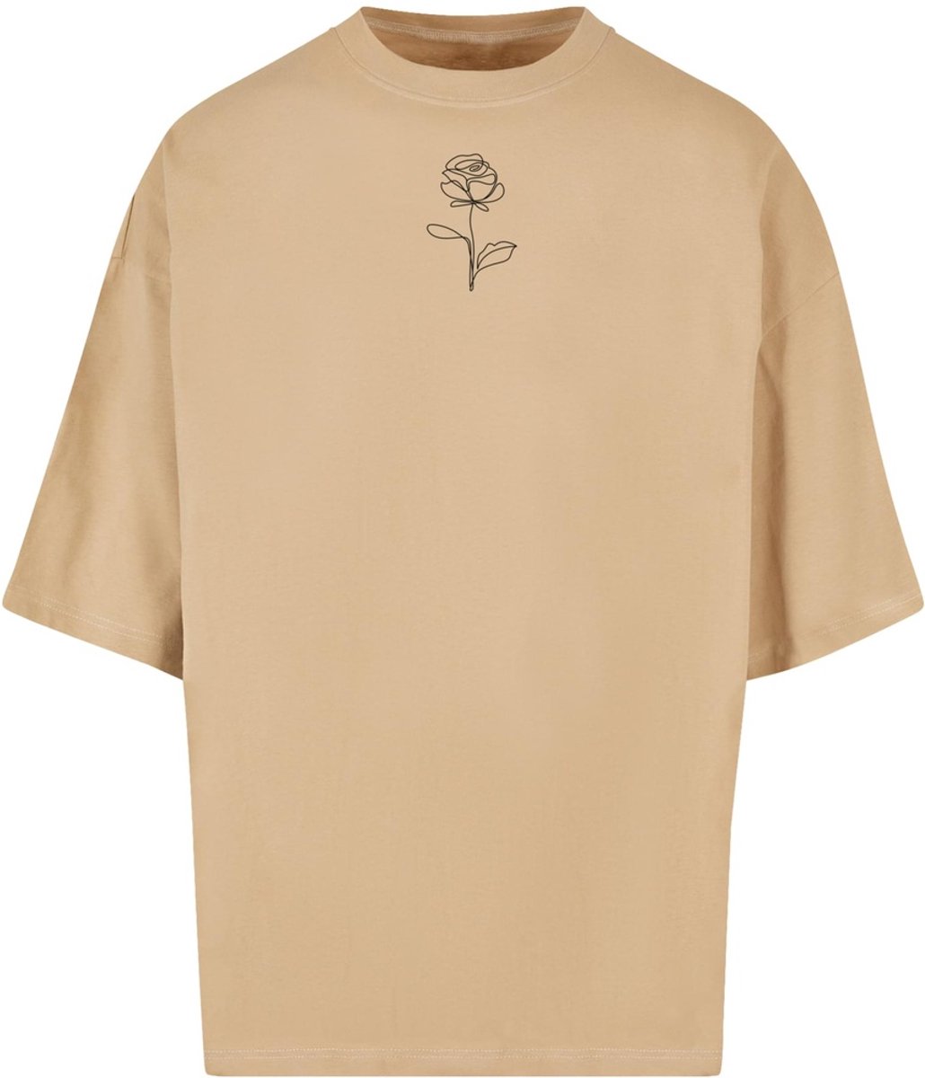 Merchcode T-shirt Spring Rose Huge Tee