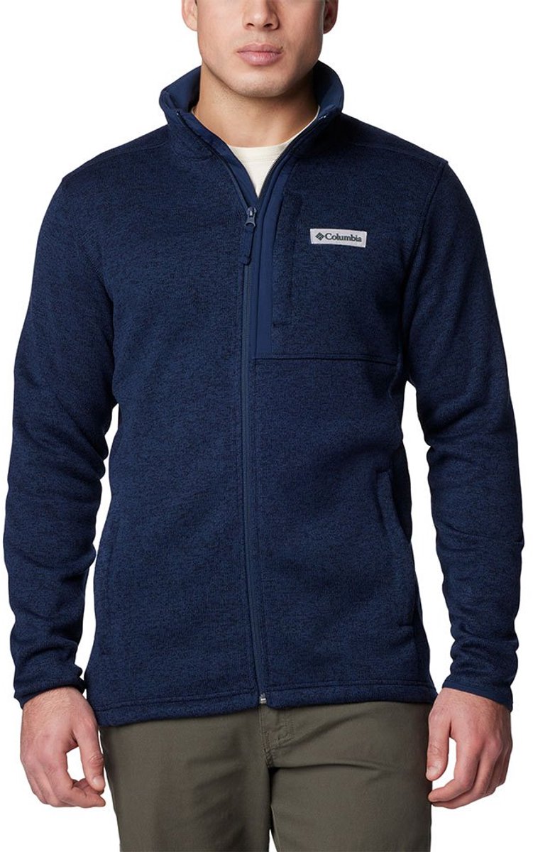 Columbia Sweater Weather™ Fleece Met Volledige Rits Blauw M Man