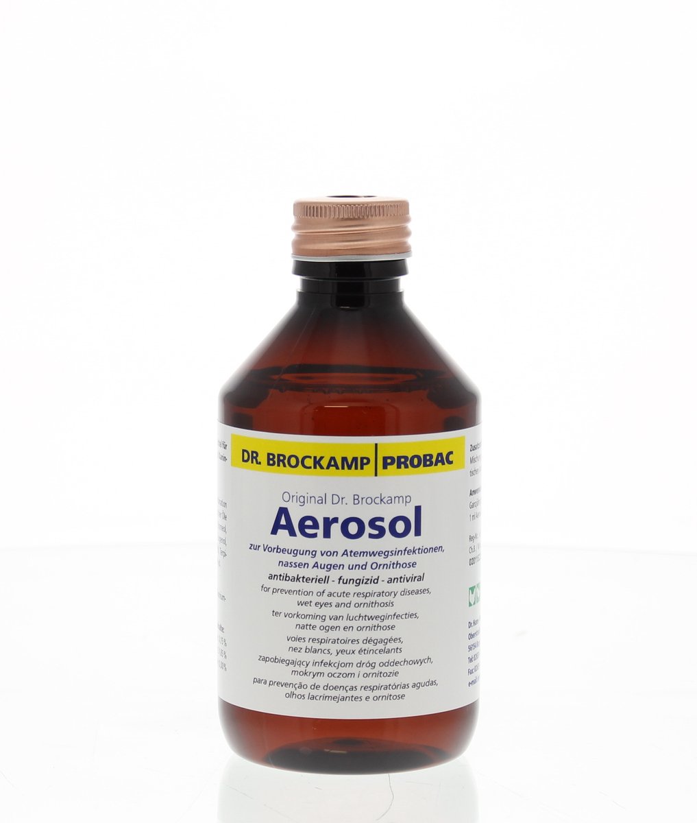 Aerosol Dr Brockamp 250ml - voor postduiven