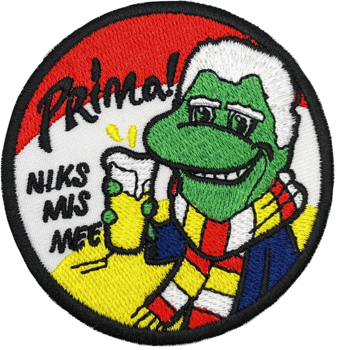 Oeteldonk embleem – Prima, niks mis mee!