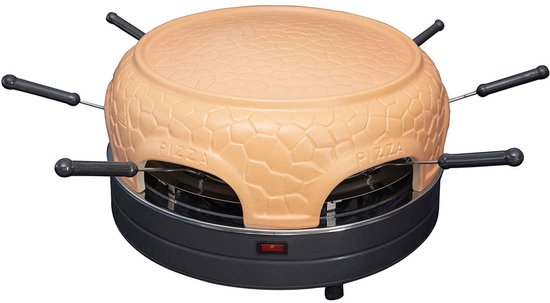 Gastronoma Pizza Oven voor 6 personen - 6 geïsoleerde bakspatels - Keramische koepel - 18310017 - 1000W — afbeelding 2