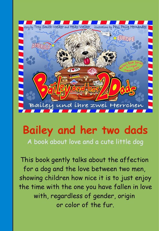 Bailey And Her Two Dads - Band 1 - English Edition - cover