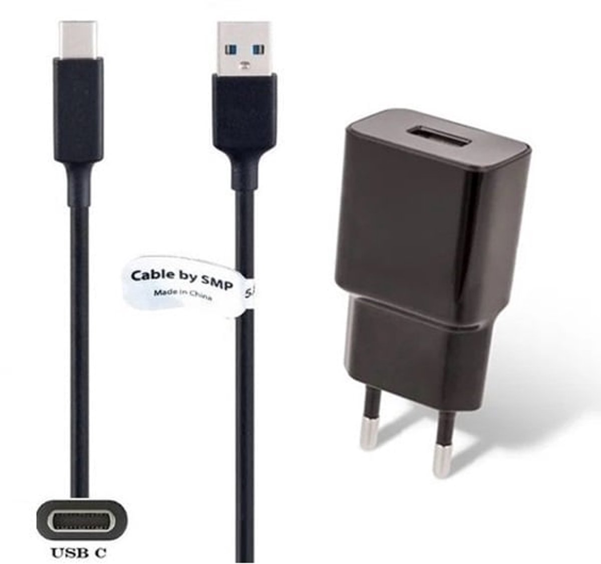 OneOne 2A oplader + 1,2m sterke USB C kabel. Universele lader adapter past op JBL Go 3, Go 4, Free 2, Flip 5 / 6, Charge 4 / 5, Tour One / One M2 / One Pro 2 / One Pro plus, Extreme 3 / 4