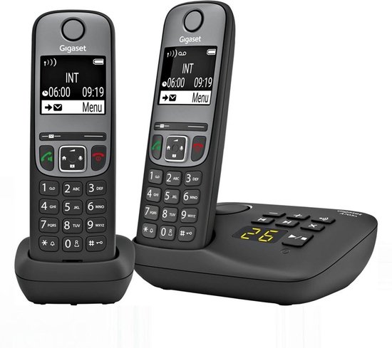 Gigaset A705A Duo Telefoons Zwart foto 6