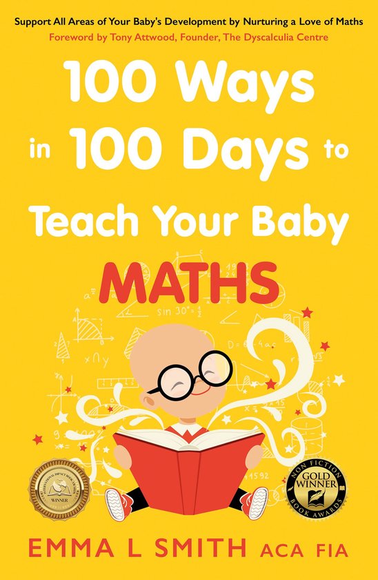 100 Ways in 100 Days to Teach Your Baby Maths - cover