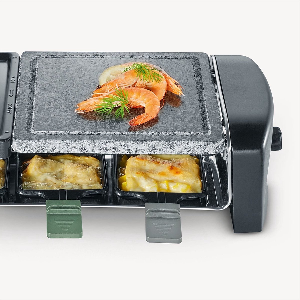 Severin RG 9645 - Raclette/Steengrill - 8 Personen