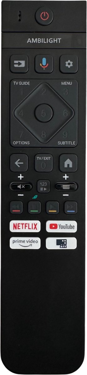 Afstandsbediening voor Philips Android TV's - Met spraakbesturing - PUS / OLED