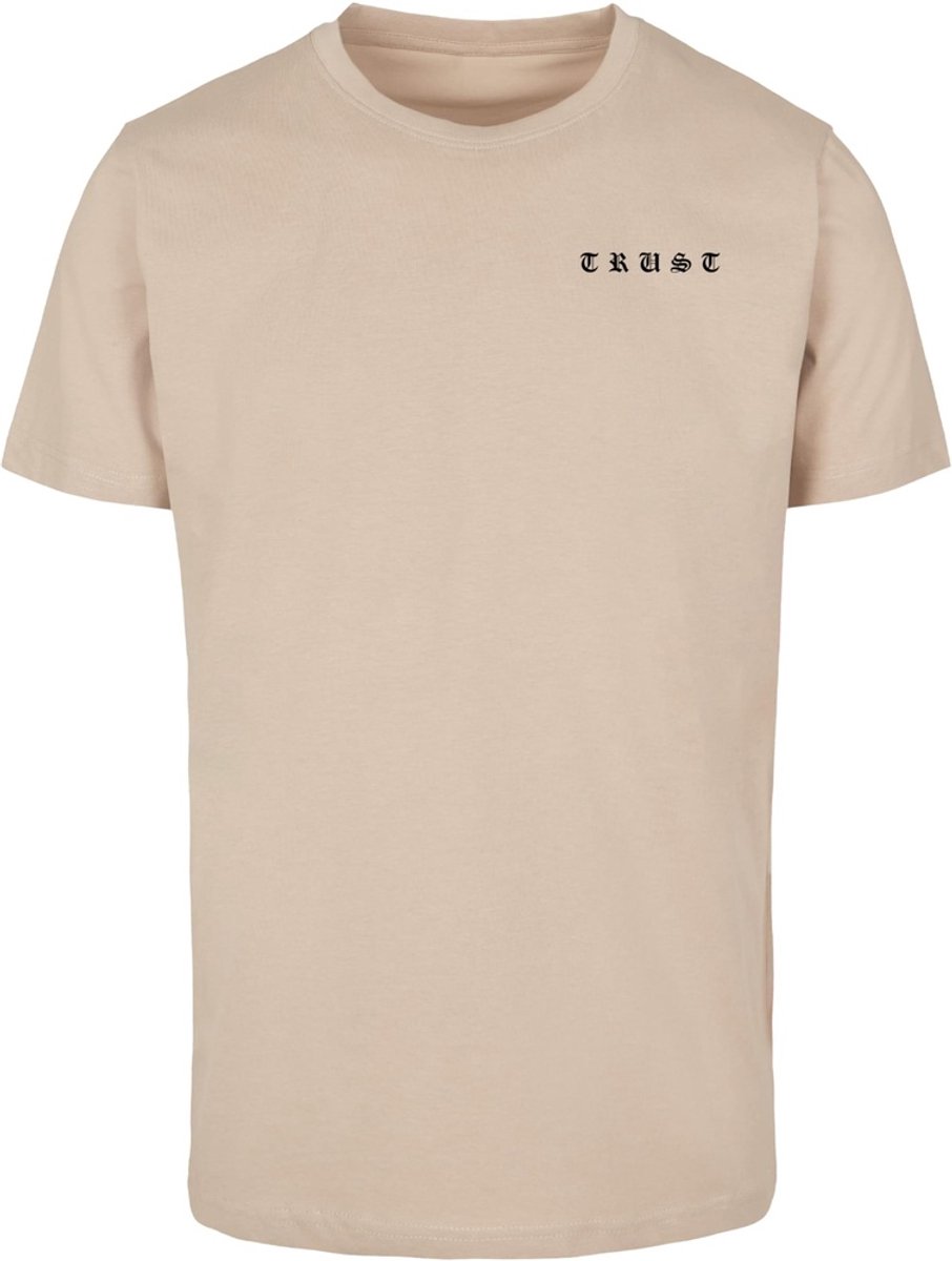 Mister Tee Trust Dove Heren T-shirt 3XL Beige