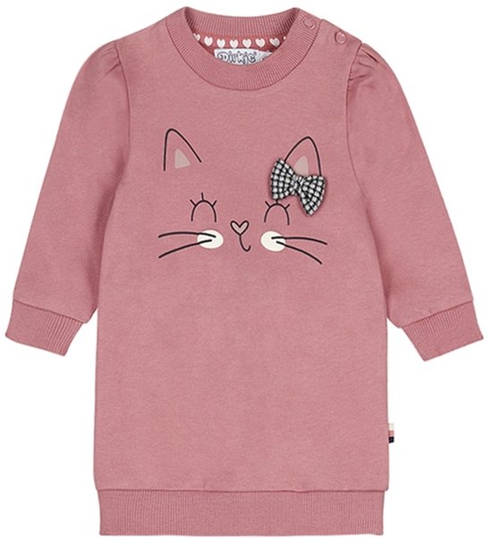 Dirkje- Robe Filles ls-Mauve