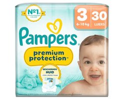 Pampers Premium Protection - Maat 3 (6kg-10kg) - 30 Luiers - Maandbox