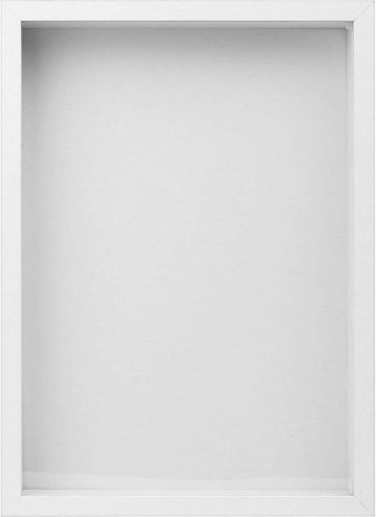 2 cadres photo 3D à remplir, cadre photo 3D A4 profond de 5 cm avec plaque acrylique transparente pour photos, médailles, cadeaux, fleurs séchées, vitrine, cadre, 21 x 29,7 cm