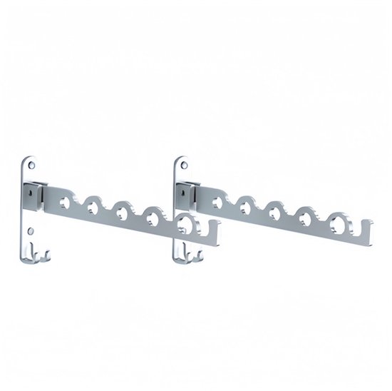 Tringle De Penderie Et Support, Tringle De Penderie Extensible Pour Cintres Portemanteau Blanc 30 Cm 88033899