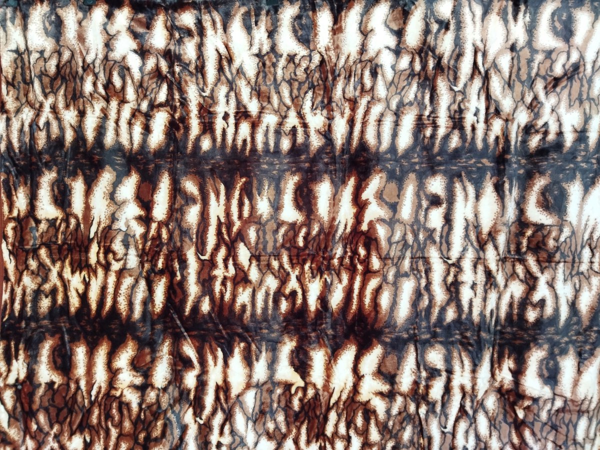 Elway Deken 160x210 cm - Dik Acryl - Tijgerprint