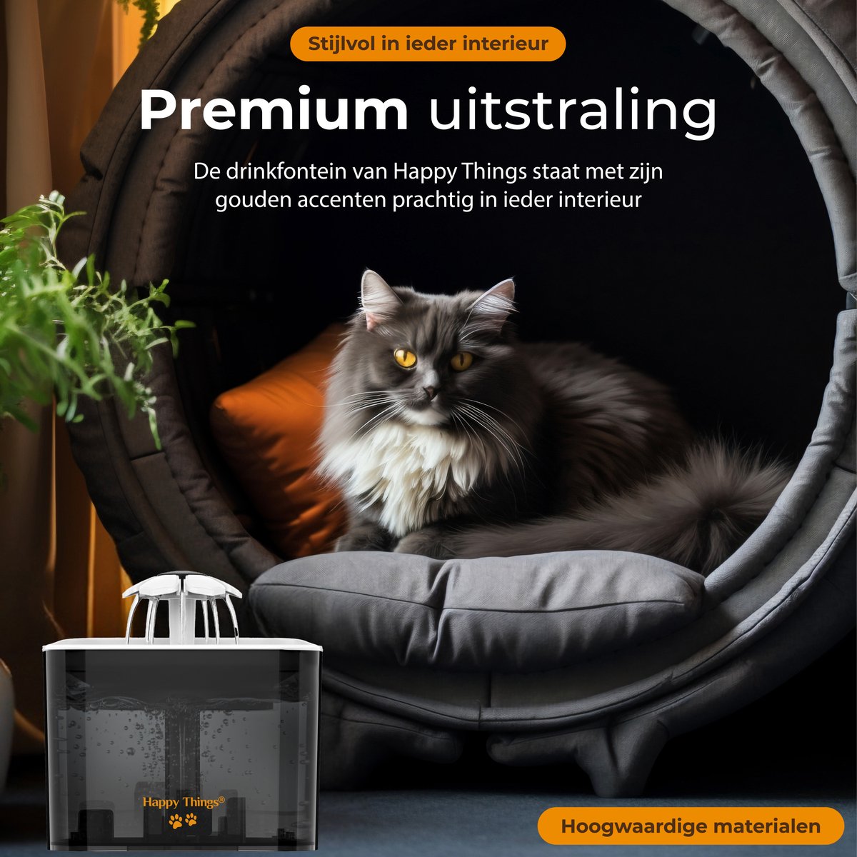 Happy Things Drinkfontein Hond en Kat - Incl 10 Filters thumbnail 3