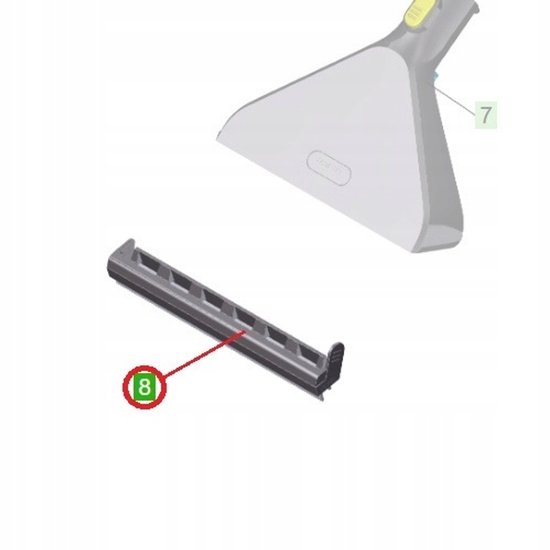 Kärcher Vloerzuigmond Opzetstuk voor SE 4, 5, 6 - Harde Vloeren