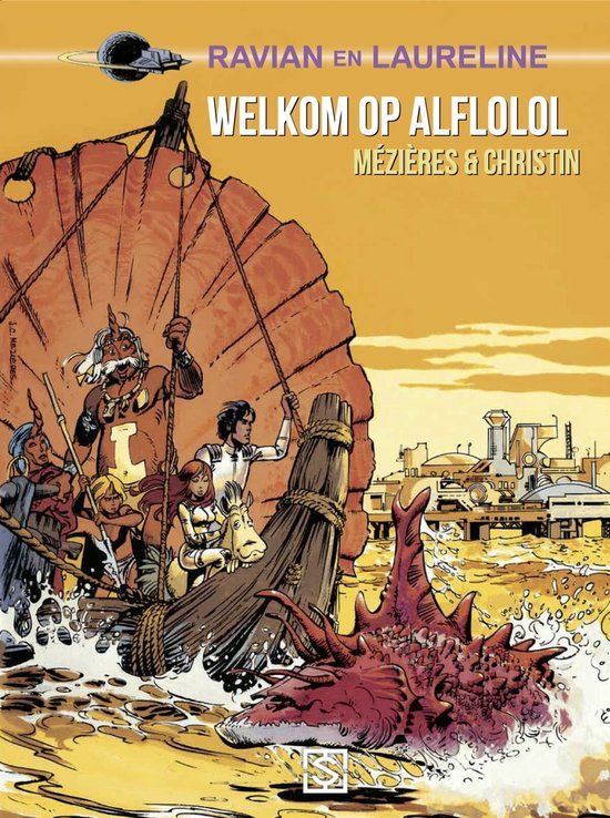 Ravian en Laureline 4 -   Welkom op Alflolol - cover
