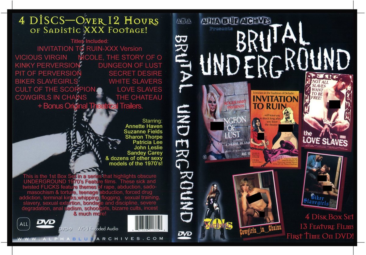 Brutal Underground 4 Disc Boxset - ABA02