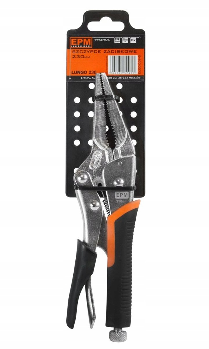 Verstelbare lange tang 230 mm - Chroom-vanadiumstaal