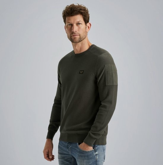 PME Legend Heren ronde hals pullover R-Neck American Classic Buckley Regular Fit, XL PME Legend Heren ronde hals pullover R-Neck American Classic Buckley Regular Fit, XL