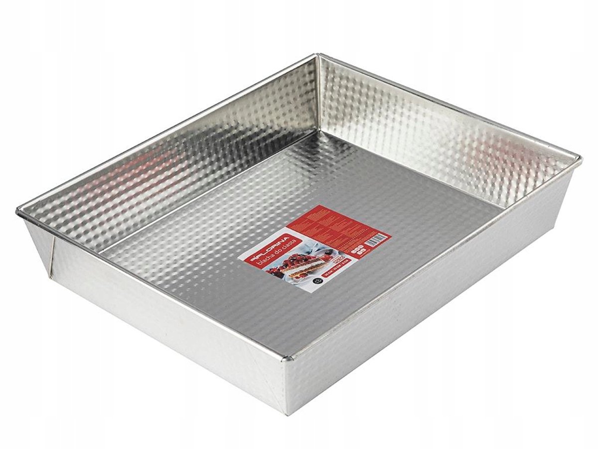 Florina Bakplaat 30x25x6cm - Duurzaam Metaal