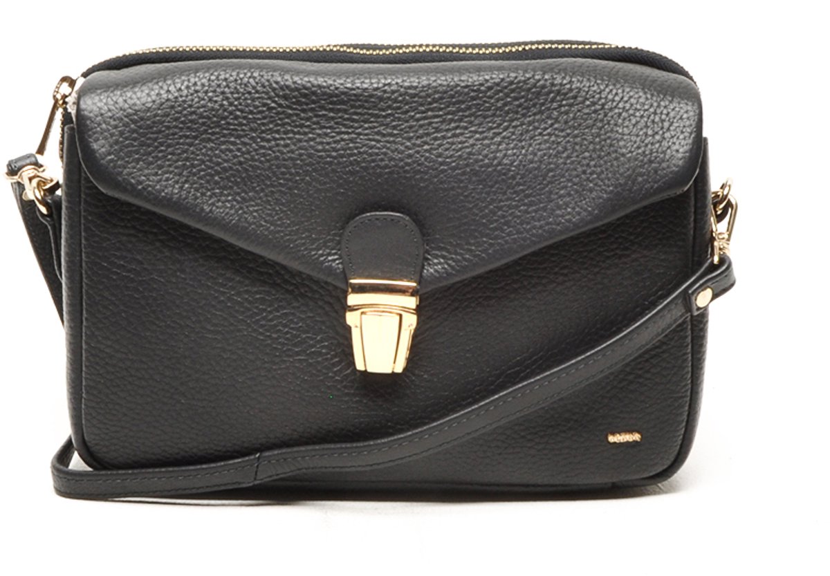 Berba | Avignon | Crossbody tas | Dames | Zwart | Leer