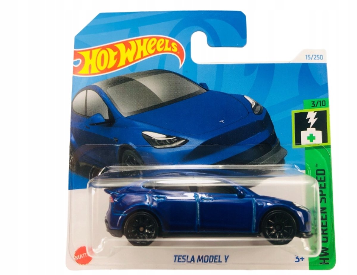 Hot Wheels 2024 Tesla Model Y HTB80 15/250 Groen