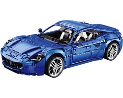 Reobrix - Maserati GranTurismo - Blauw - Statisch Model - 11010 - bricks