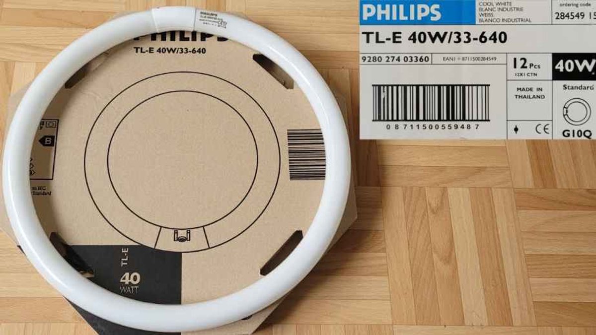 Philips Fluotone TLE 40W/33 | Warm wit (Ronde TL 40cm)