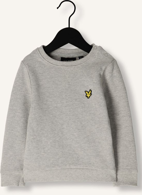 Sweat-shirt ras du cou uni Lyle & Scott Pulls & Gilets - Pull - Sweat à capuche - Gilet - Gris clair - Taille 86/92