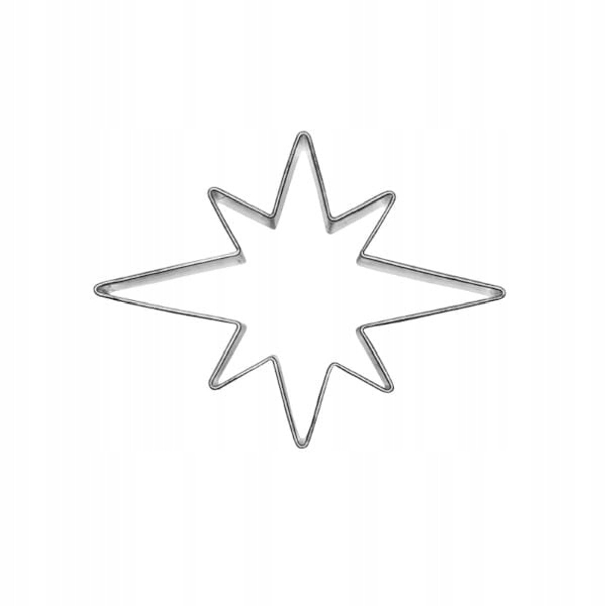 Stervorm Koekjesvorm - Roestvrij Staal - 5 cm