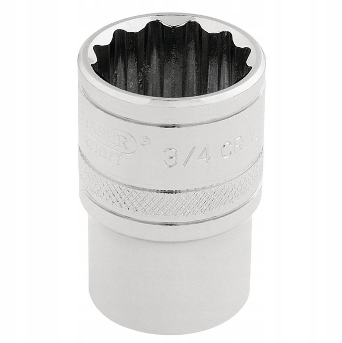 Draper 3/4" & 1/2" 12-zijdige dopsleutel, chroom-vanadiumstaal