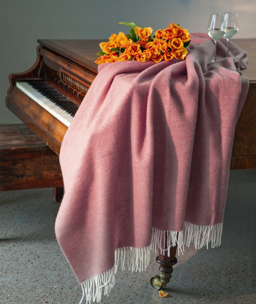 100% Nieuw-Zeelandse Wol Plaid 140x200cm - Zacht & Warm
