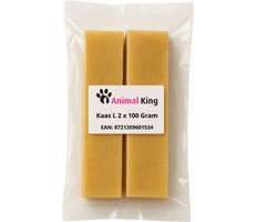 Yak Kaas Hond - De ideale Hondensnack voor Honden - Vermindert Tandplak - Lang Kauwplezier - Stinkt Niet - Animalking Staaf - Bot - Melk Kauwbot - Kauwsnack Vegan - Hypoalergeen - Maat L 100 Gram - 2 Stuks